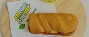 What are the footlong subway calories